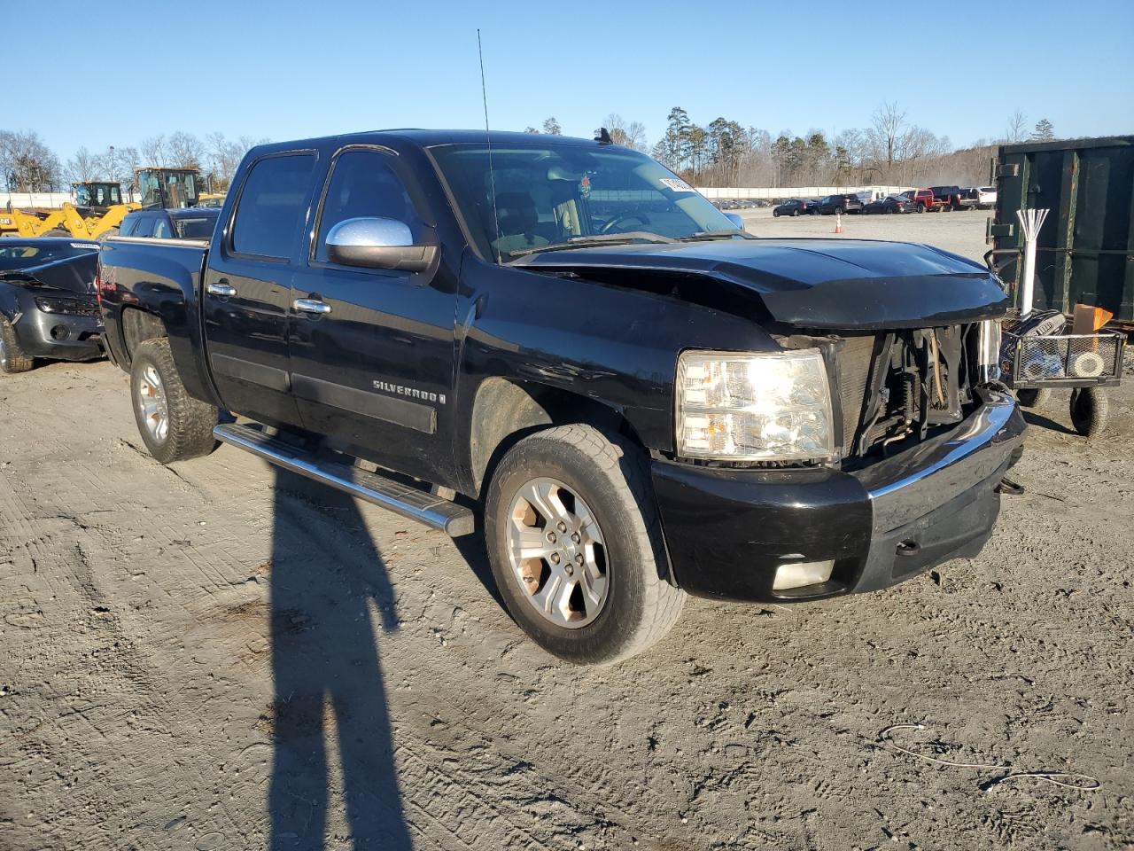 2008 Chevrolet Silverado VIN 3GCEK13358G244777 Copart auction photo, front end damage thumbnail 4