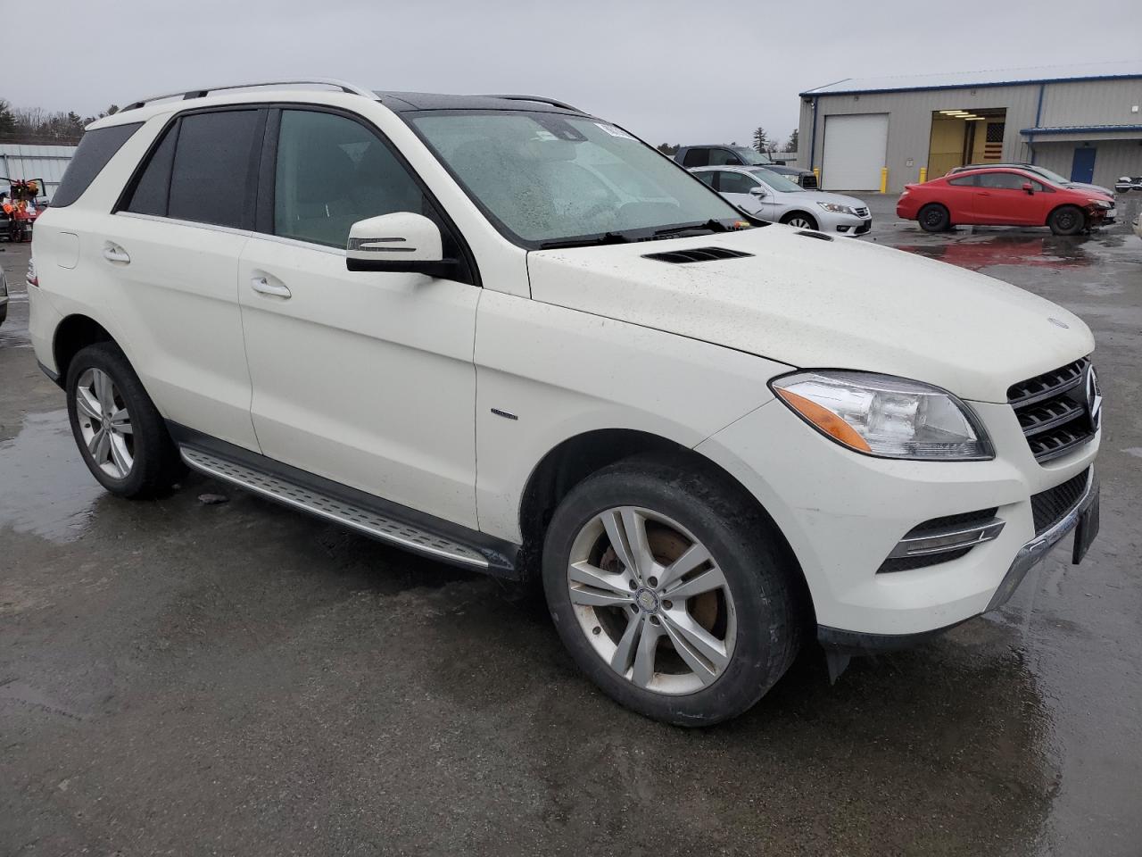 2012 Mercedes-Benz M-klasse VIN 4JGDA5HB6CA047917 Copart auction photo, mechanical damage thumbnail 4