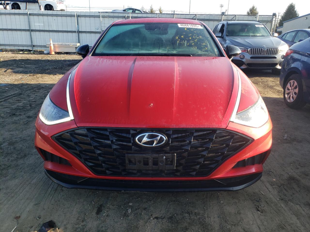 2020 Hyundai Sonata VIN 5NPEJ4J26LH009304 Copart auction photo, rear end / minor dent/scratches damage thumbnail 5