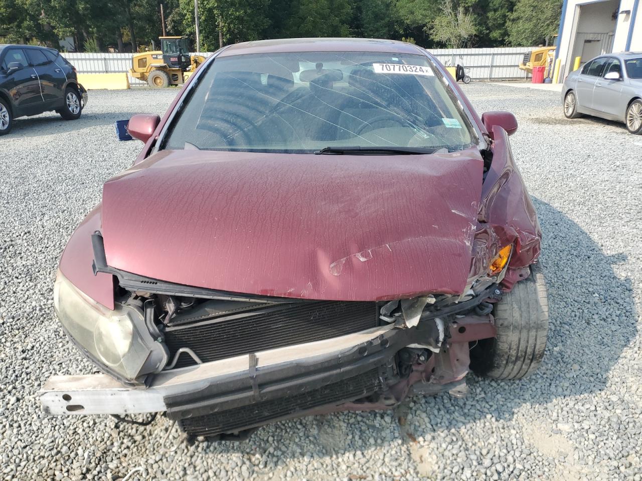 2007 Honda Civic VIN 1HGFA16817L102640 Copart auction photo, front end / side damage thumbnail 5