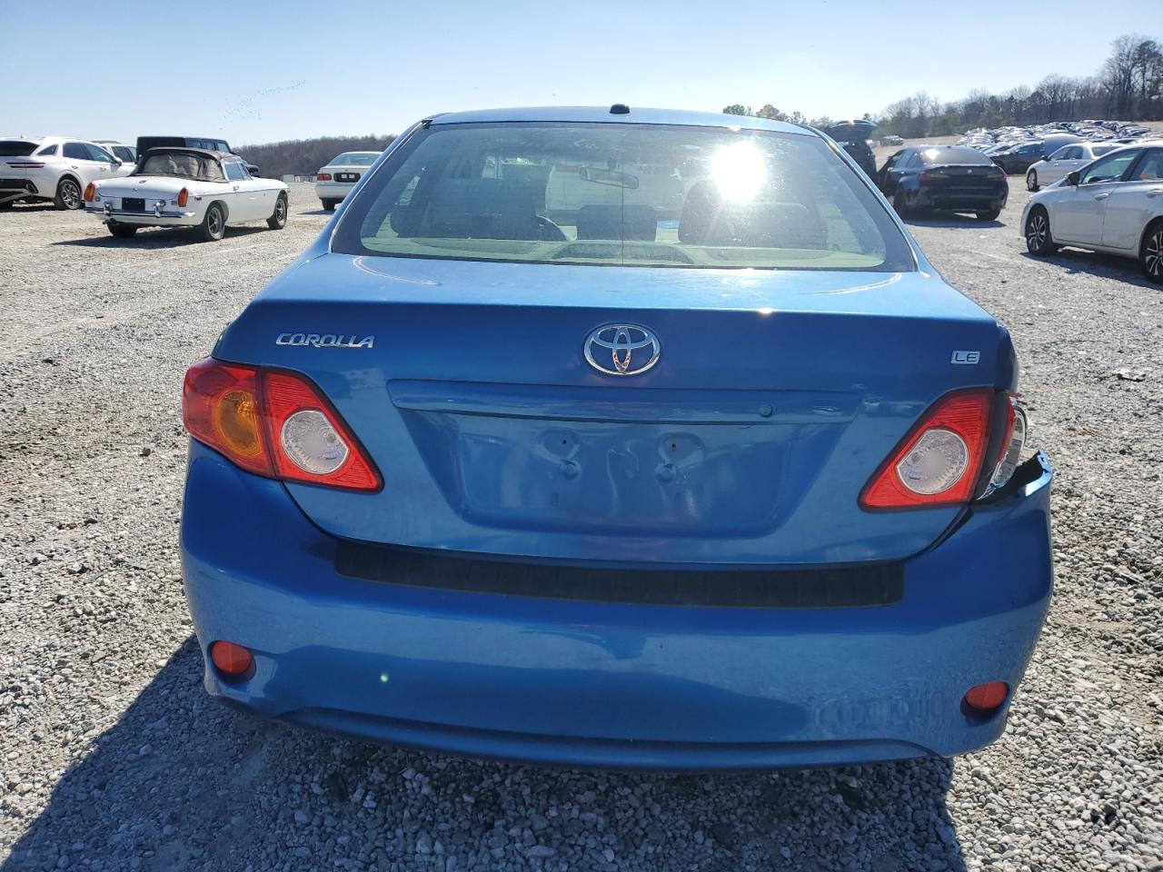 2010 Toyota Corolla VIN JTDBU4EE9AJ056363 Copart auction photo, front end / rear end damage thumbnail 6