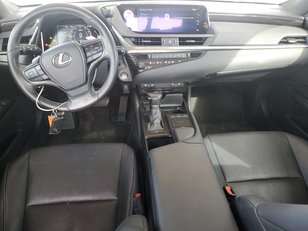 2019 Lexus ES VIN JTHBZ1B1XK2003360 Copart auction photo, undercarriage / rear end damage thumbnail 8
