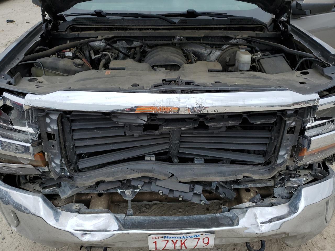 2017 Chevrolet Silverado VIN 1GCVKREC7HZ165929 Copart auction photo, front end damage thumbnail 11