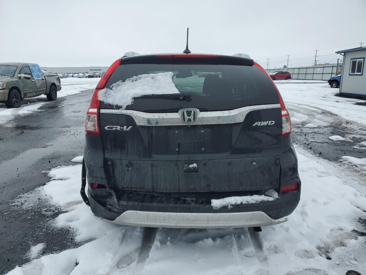 2016 Honda CR-V VIN 2HKRM4H71GH619501 Copart auction photo, rear end damage thumbnail 6