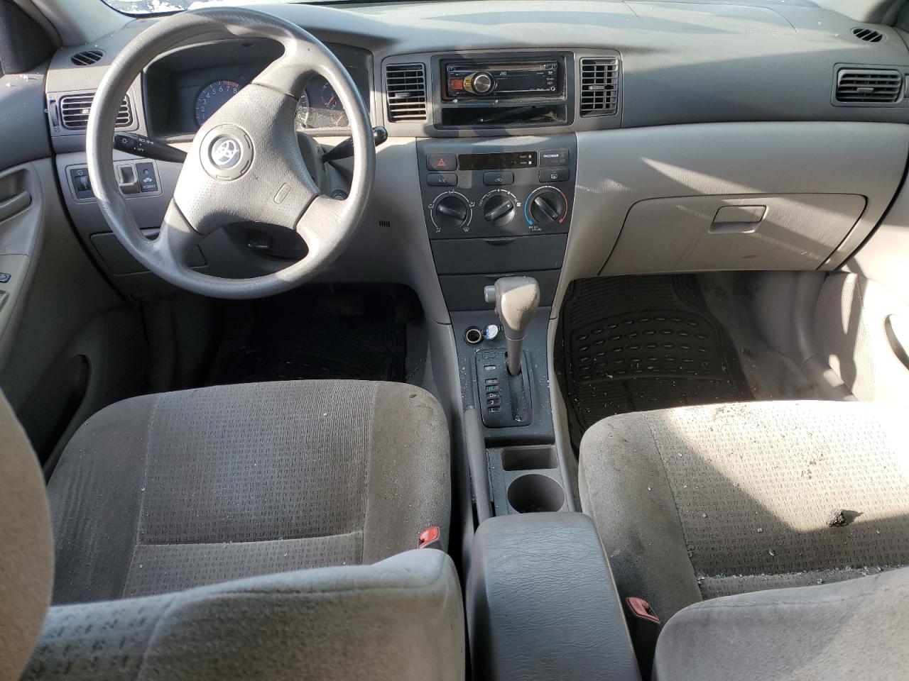 2007 Toyota Corolla VIN 2T1BR32E67C717480 Copart auction photo, front end / side damage thumbnail 8