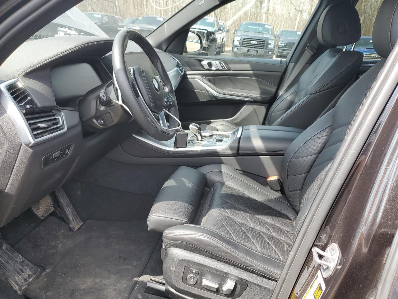 2023 BMW X5 VIN 5UXCR6C01P9R61387 Copart auction photo, undercarriage / front end damage thumbnail 7