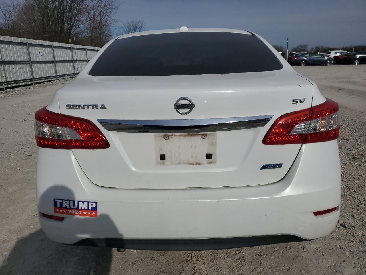2014 Nissan Sentra VIN 3N1AB7AP7EY308754 Copart auction photo, front end damage thumbnail 6