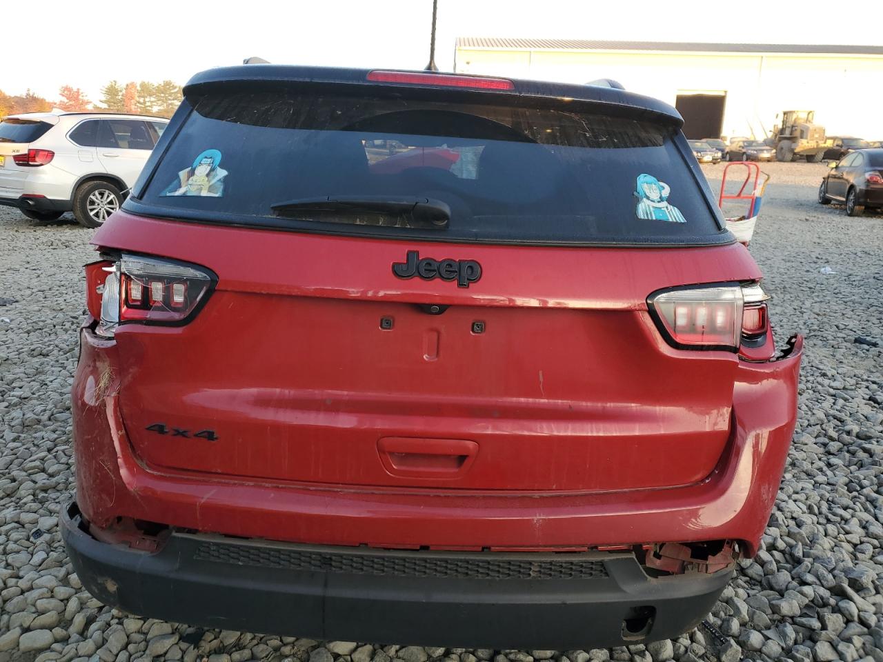 2018 Jeep Compass VIN 3C4NJDBB1JT397196 Copart auction photo, rollover damage thumbnail 6