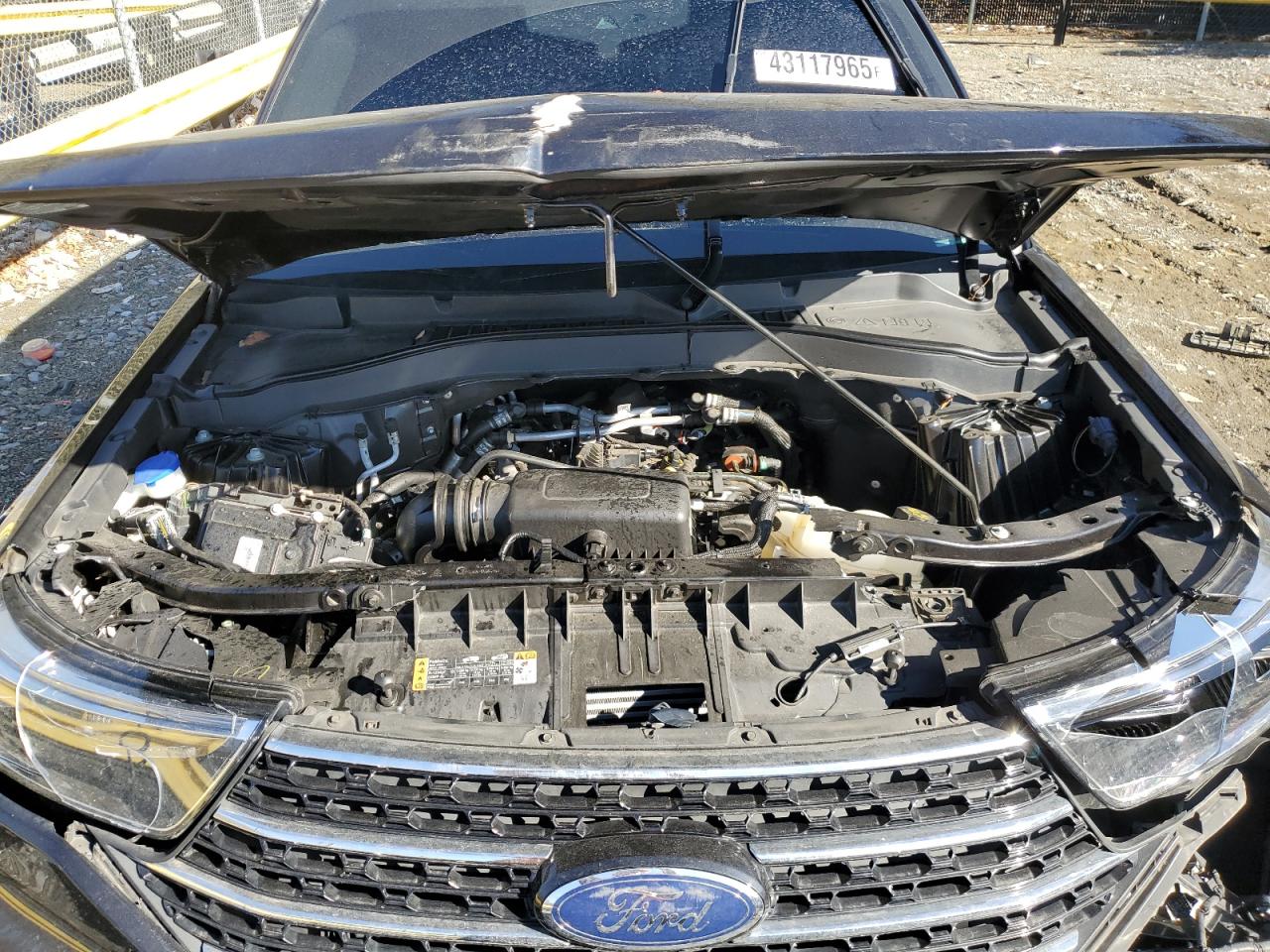 2021 Ford Explorer VIN 1FMSK8DH5MGC40686 Copart auction photo, front end damage thumbnail 12