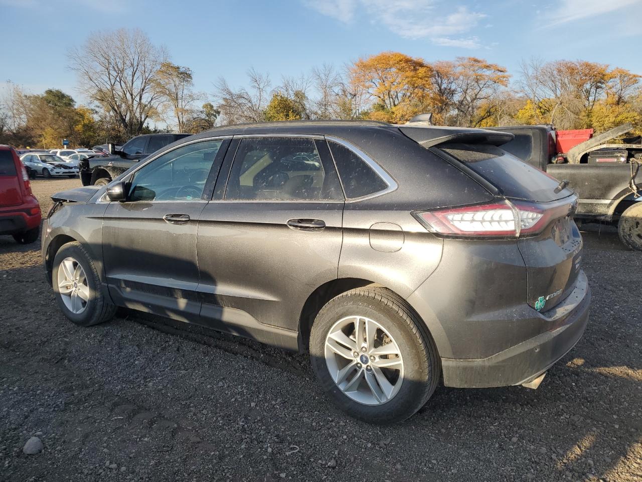 2018 Ford Edge VIN 2FMPK4J82JBB88987 Copart auction photo, front end damage thumbnail 2