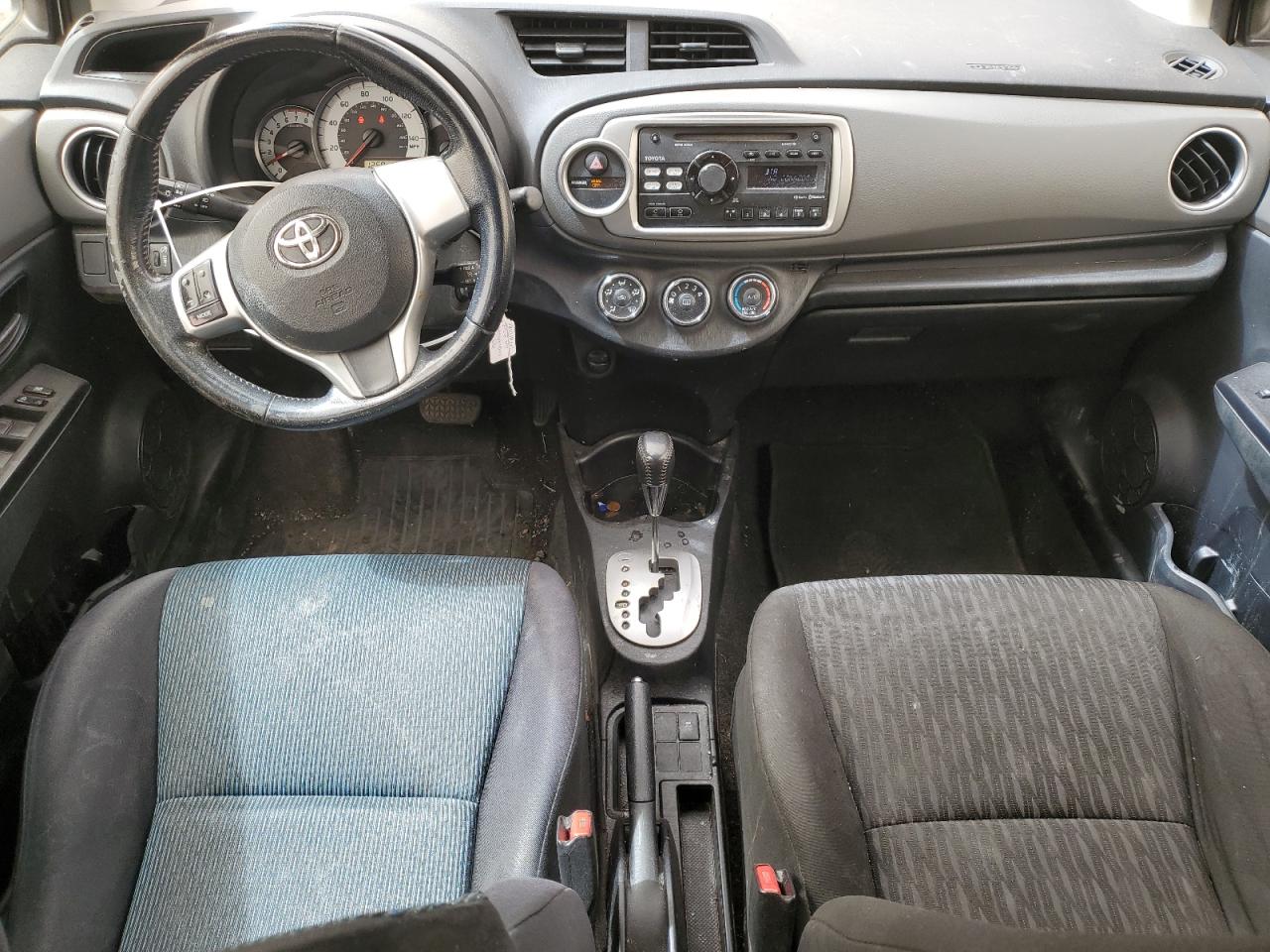2014 Toyota Yaris VIN JTDKTUD36ED587087 Copart auction photo, front end damage thumbnail 8