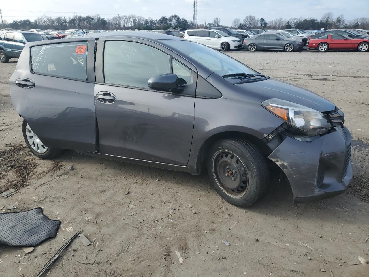 2016 Toyota Yaris VIN VNKKTUD32GA065360 Copart auction photo, all over damage thumbnail 4