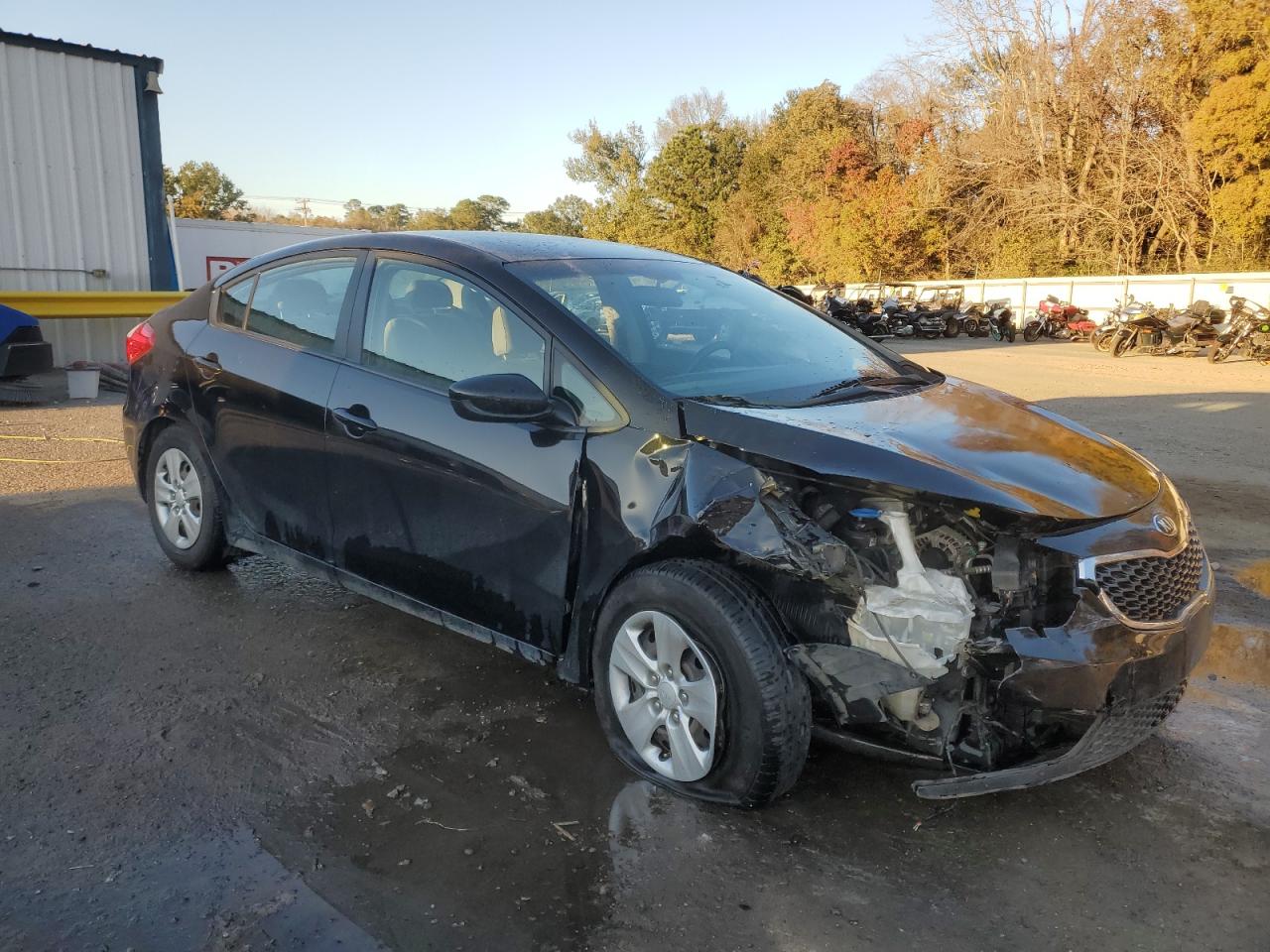 2016 KIA Forte VIN KNAFK4A6XG5539332 Copart auction photo, front end damage thumbnail 4