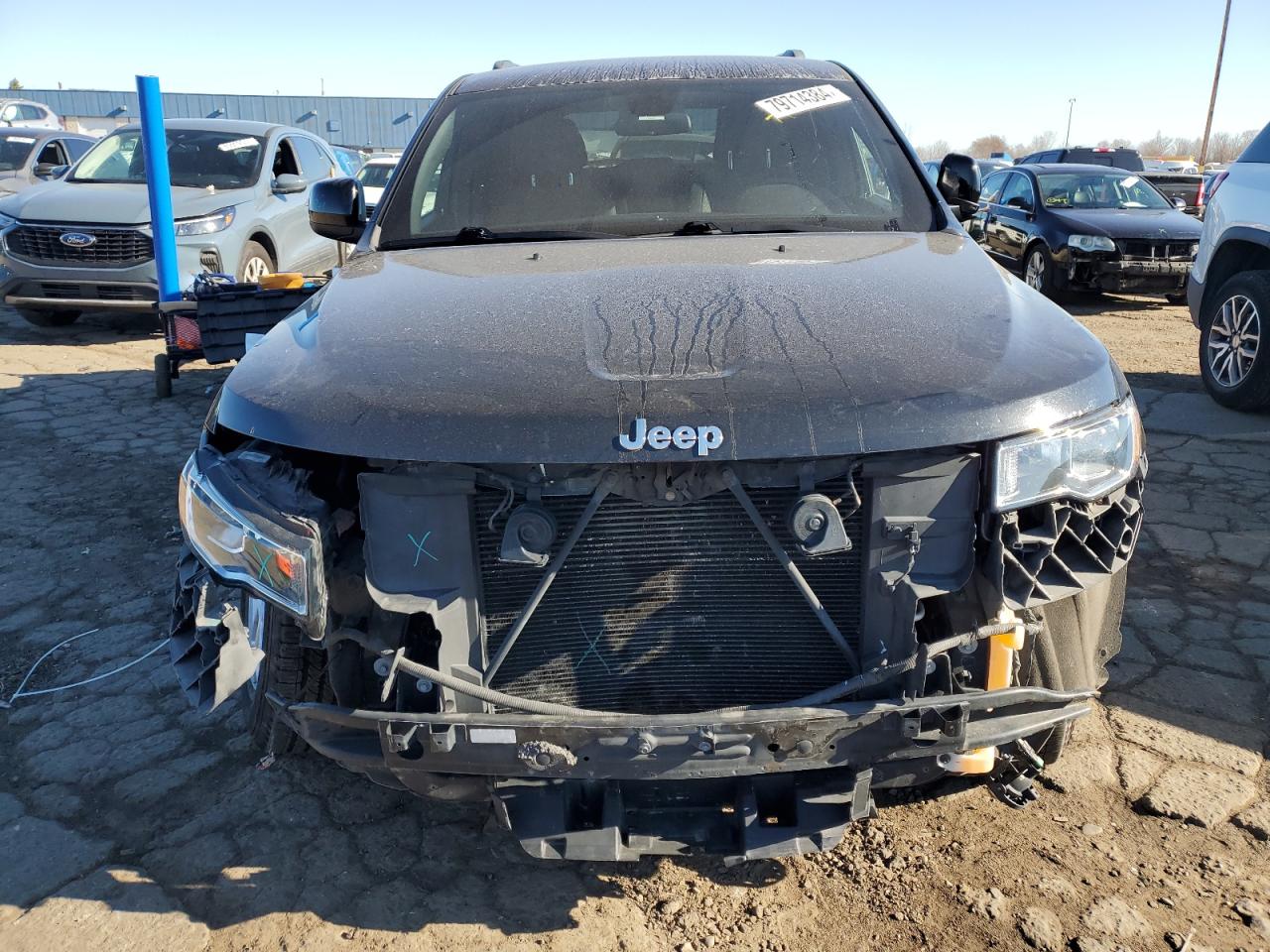 2018 Jeep Grand Cherokee VIN 1C4RJFAG6JC296791 Copart auction photo, front end damage thumbnail 5