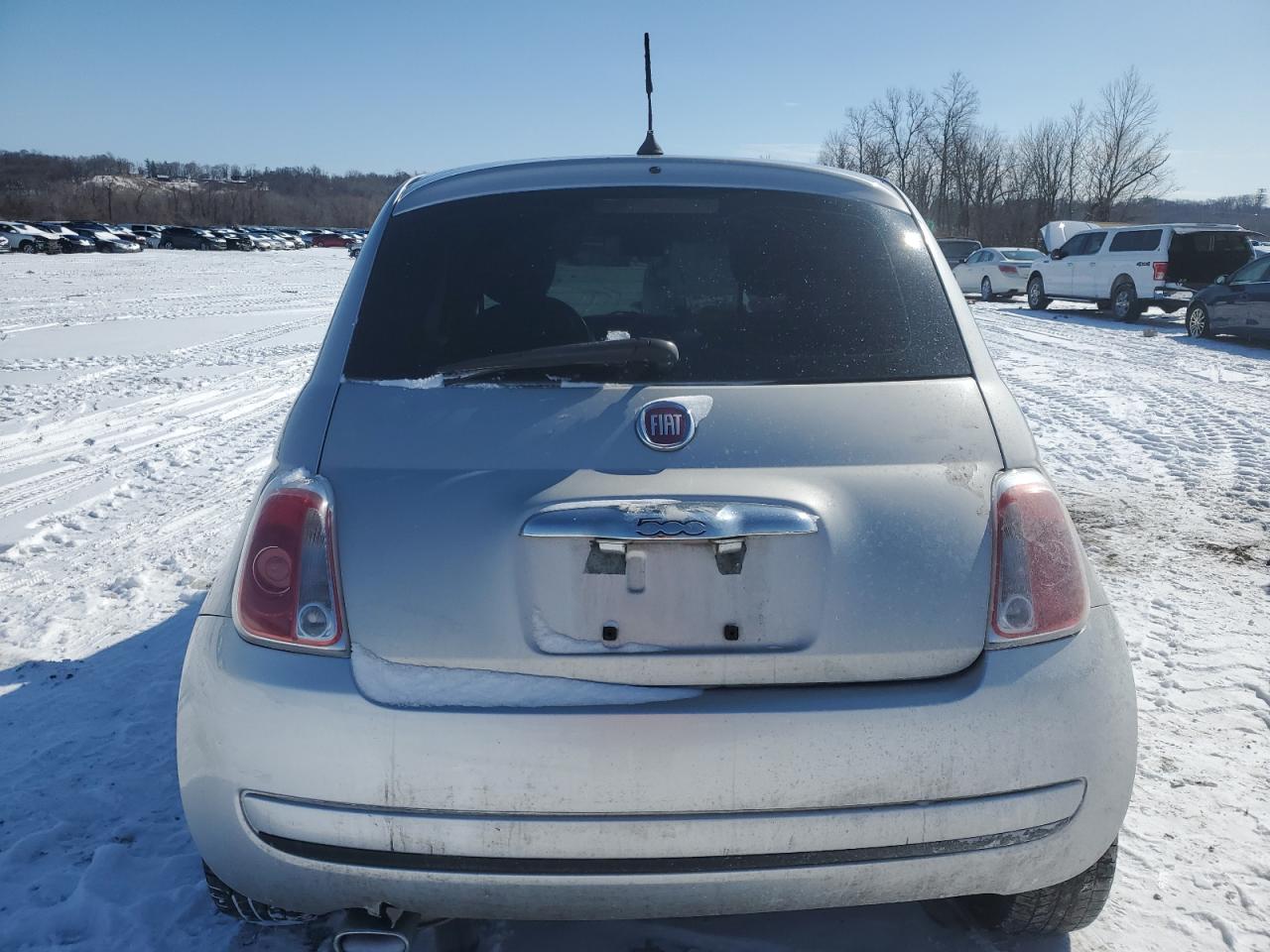 2013 Fiat 500 VIN 3C3CFFAR9DT570443 Copart auction photo, front end / minor dent/scratches damage thumbnail 6