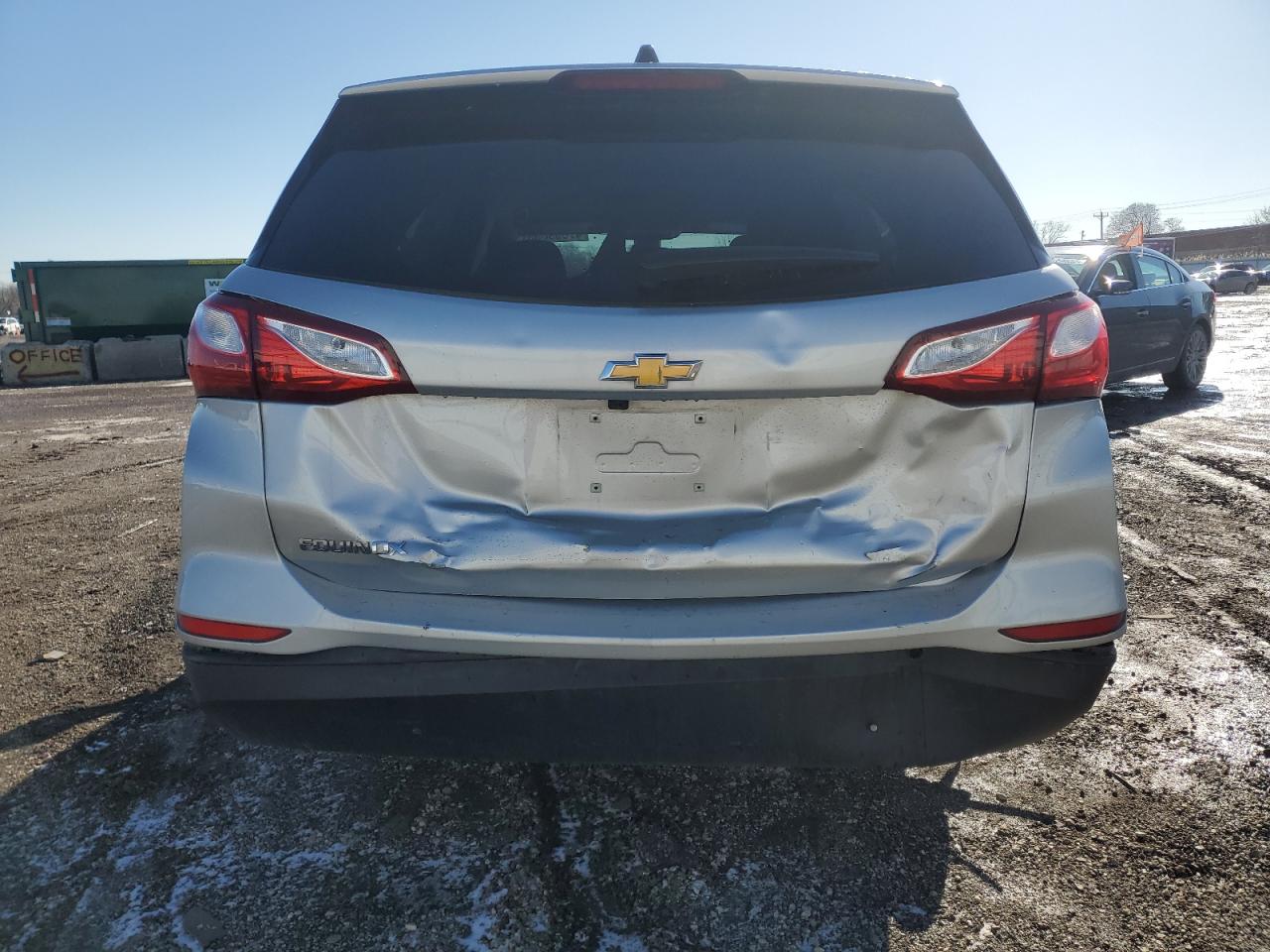 2020 Chevrolet Equinox VIN 3GNAXHEV8LS705118 Copart auction photo, front end damage thumbnail 6