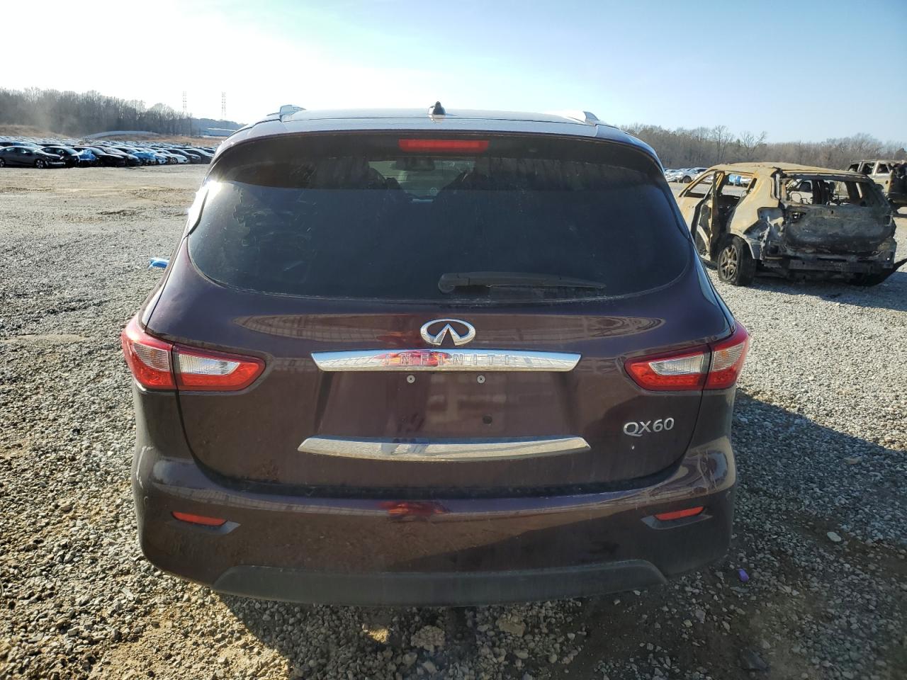 2015 Infiniti QX60 VIN 5N1AL0MM6FC522272 Copart auction photo, front end damage thumbnail 6