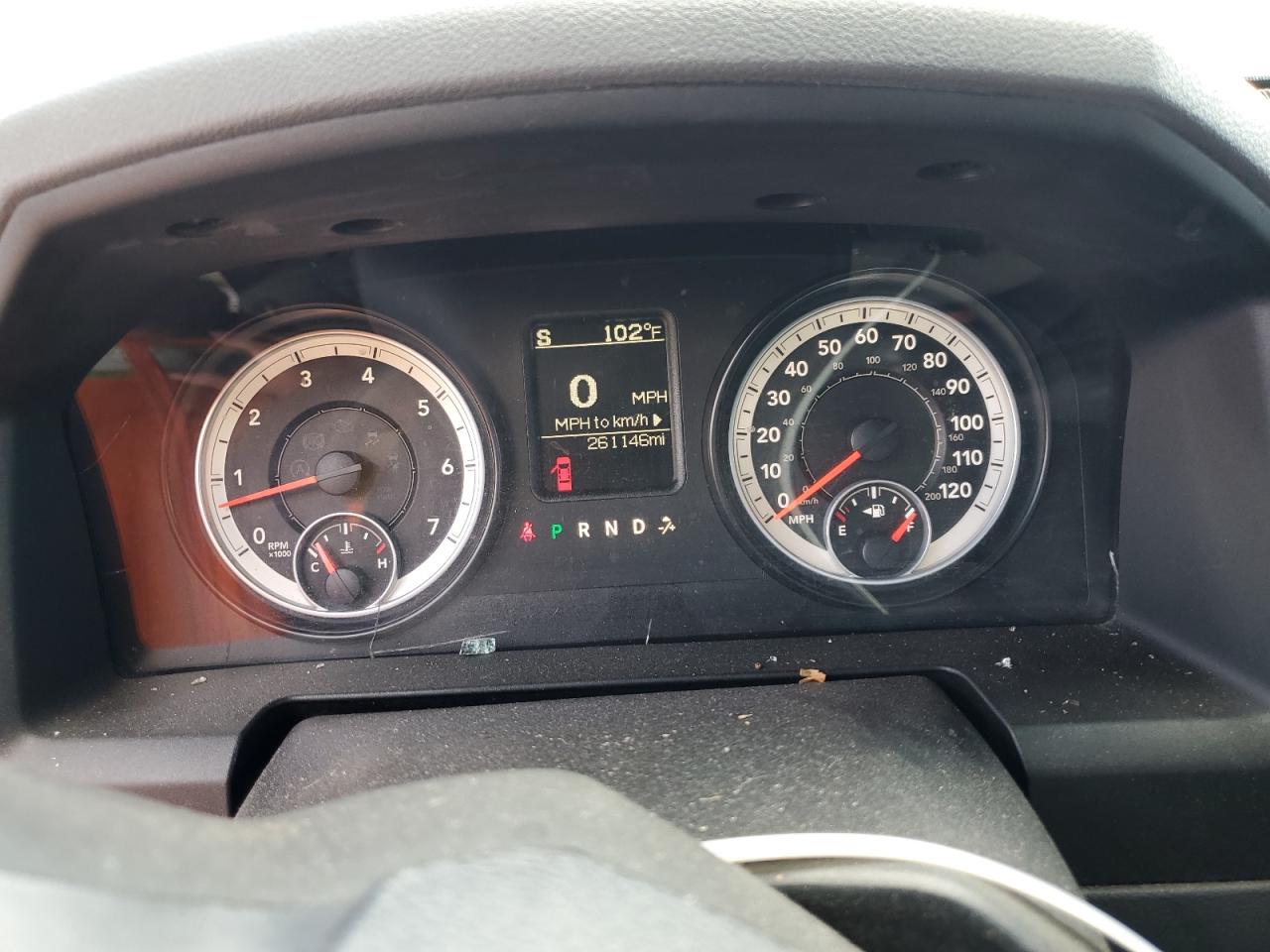 2014 RAM 1500 VIN 1C6RR6GT6ES287038 Copart auction photo, all over damage thumbnail 9