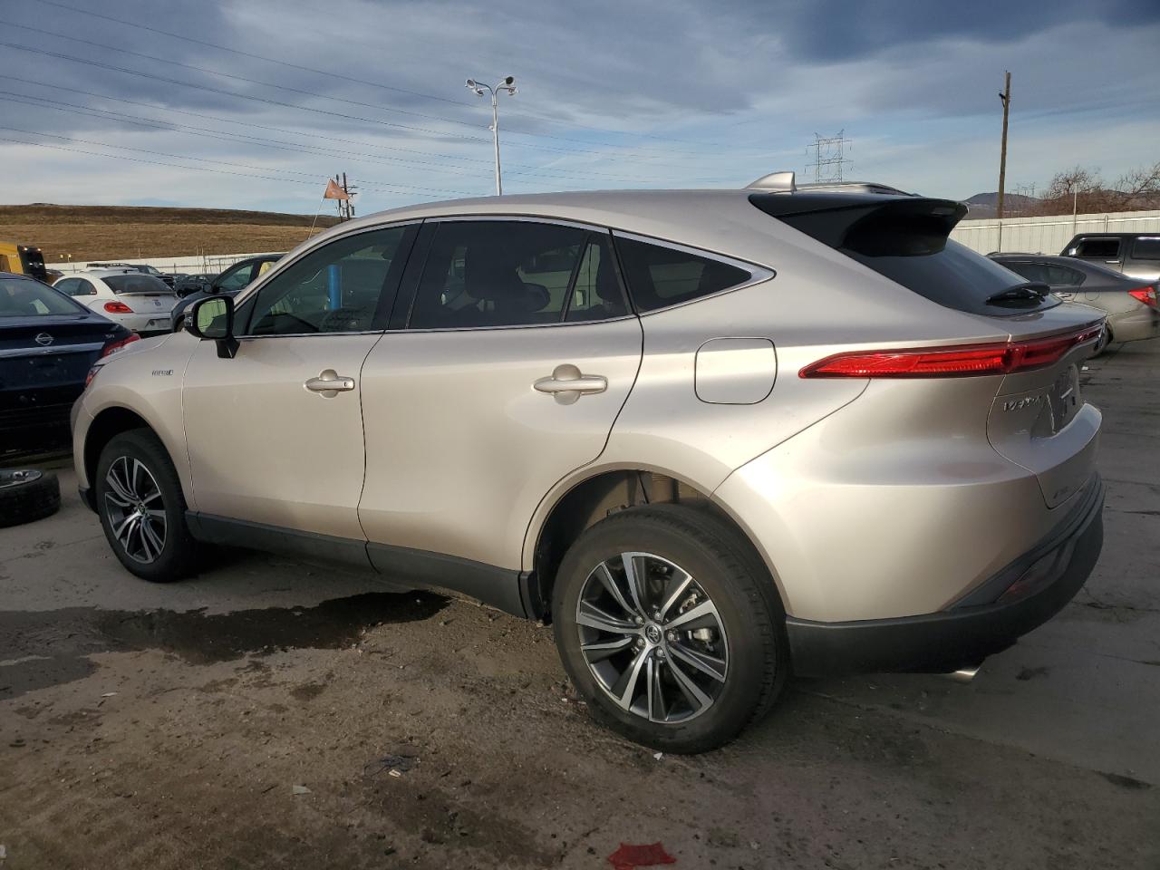 2021 Toyota Venza VIN JTEAAAAH1MJ086975 Copart auction photo, hail / side damage thumbnail 2