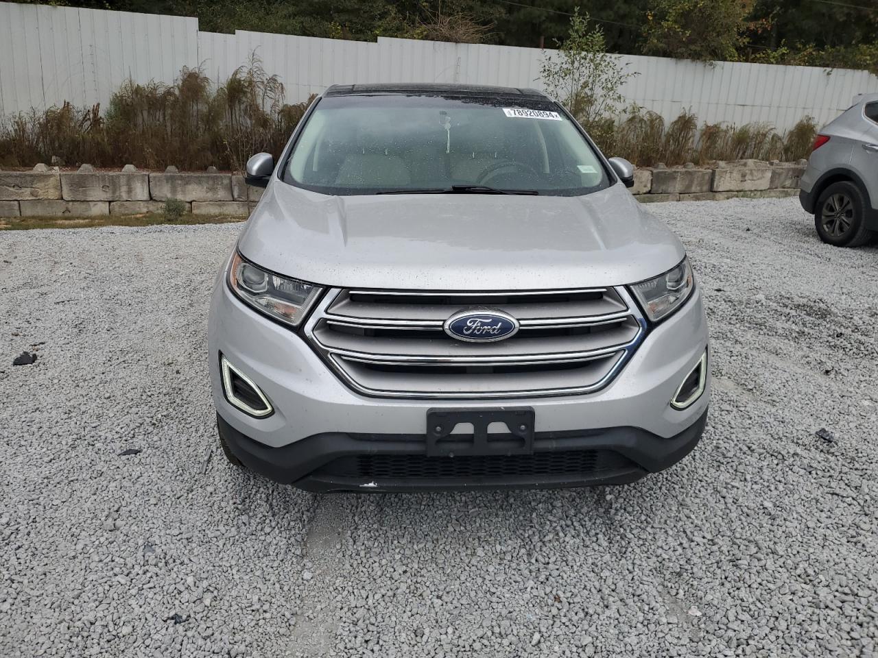 2017 Ford Edge VIN 2FMPK4K96HBB98441 Copart auction photo, side / rear end damage thumbnail 5