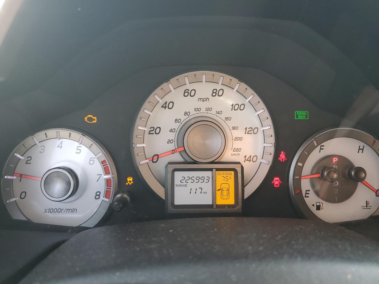 2013 Honda Pilot VIN 5FNYF3H51DB001023 Copart auction photo, hail / minor dent/scratches damage thumbnail 9
