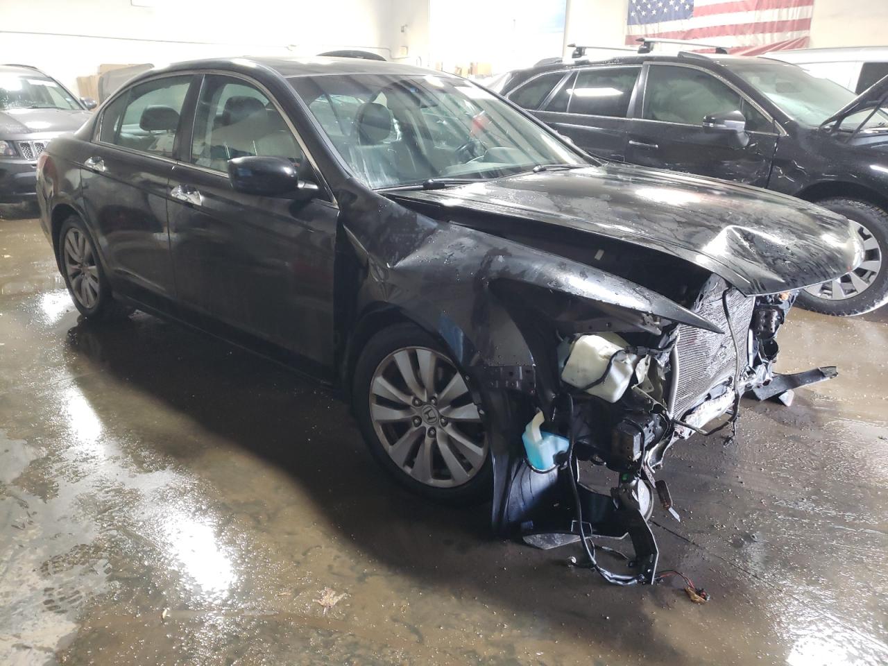 2011 Honda Accord VIN 1HGCP3F89BA011195 Copart auction photo, front end damage thumbnail 4