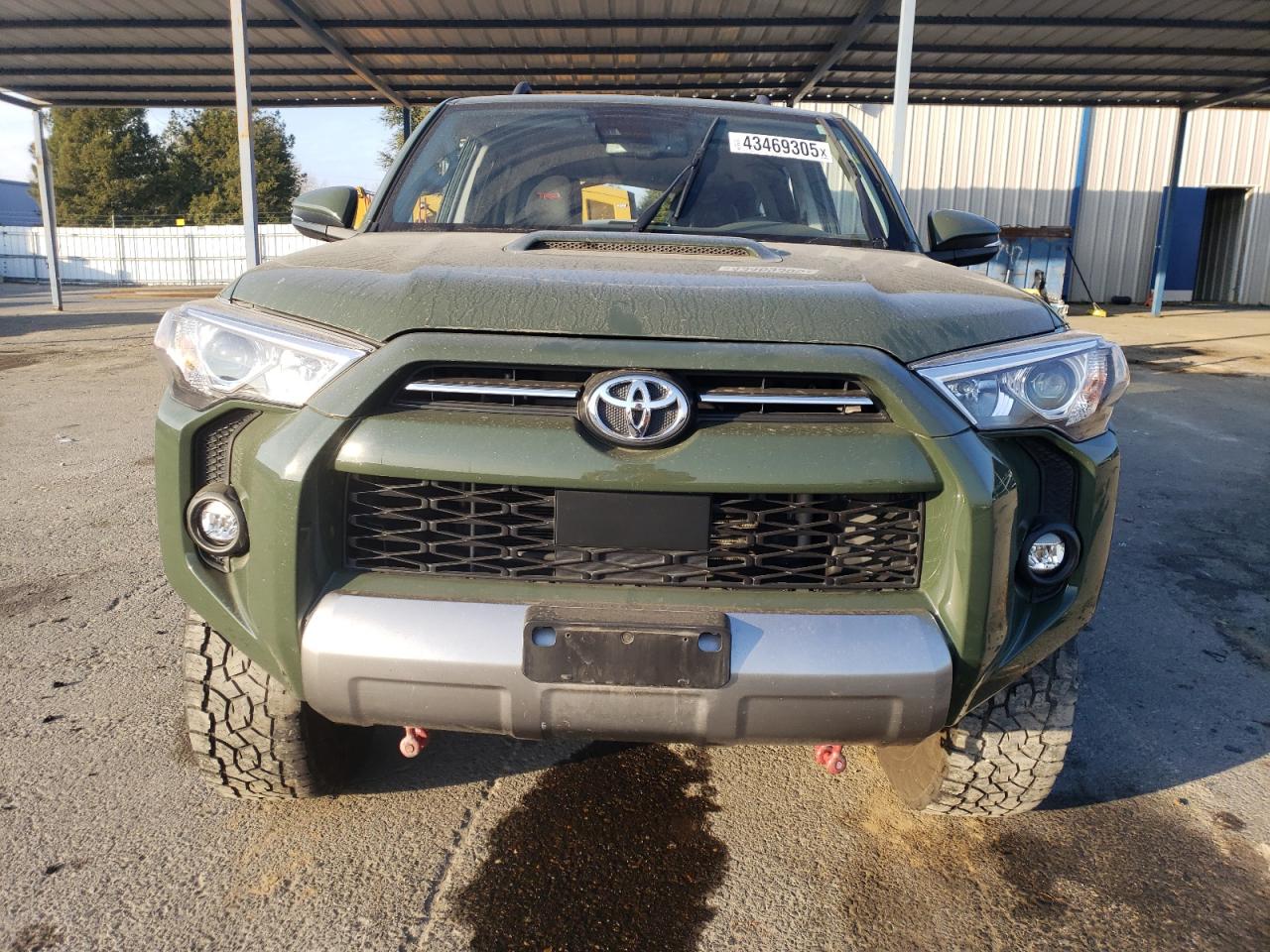 2022 Toyota 4Runner VIN JTERU5JR8N5991296 Copart auction photo, rear end / side damage thumbnail 5