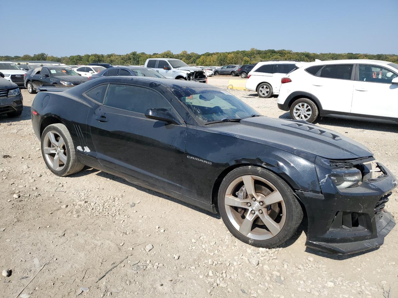 2011 Chevrolet Camaro VIN 2G1FK1EJ3B9154148 Copart auction photo, front end damage thumbnail 4