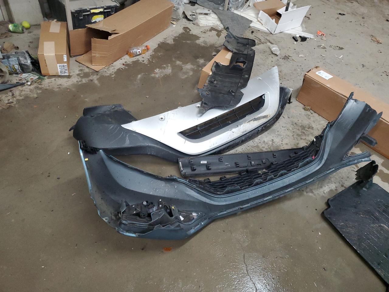 2015 Honda CR-V VIN 2HKRM3H73FH540887 Copart auction photo, front end / mechanical damage thumbnail 13
