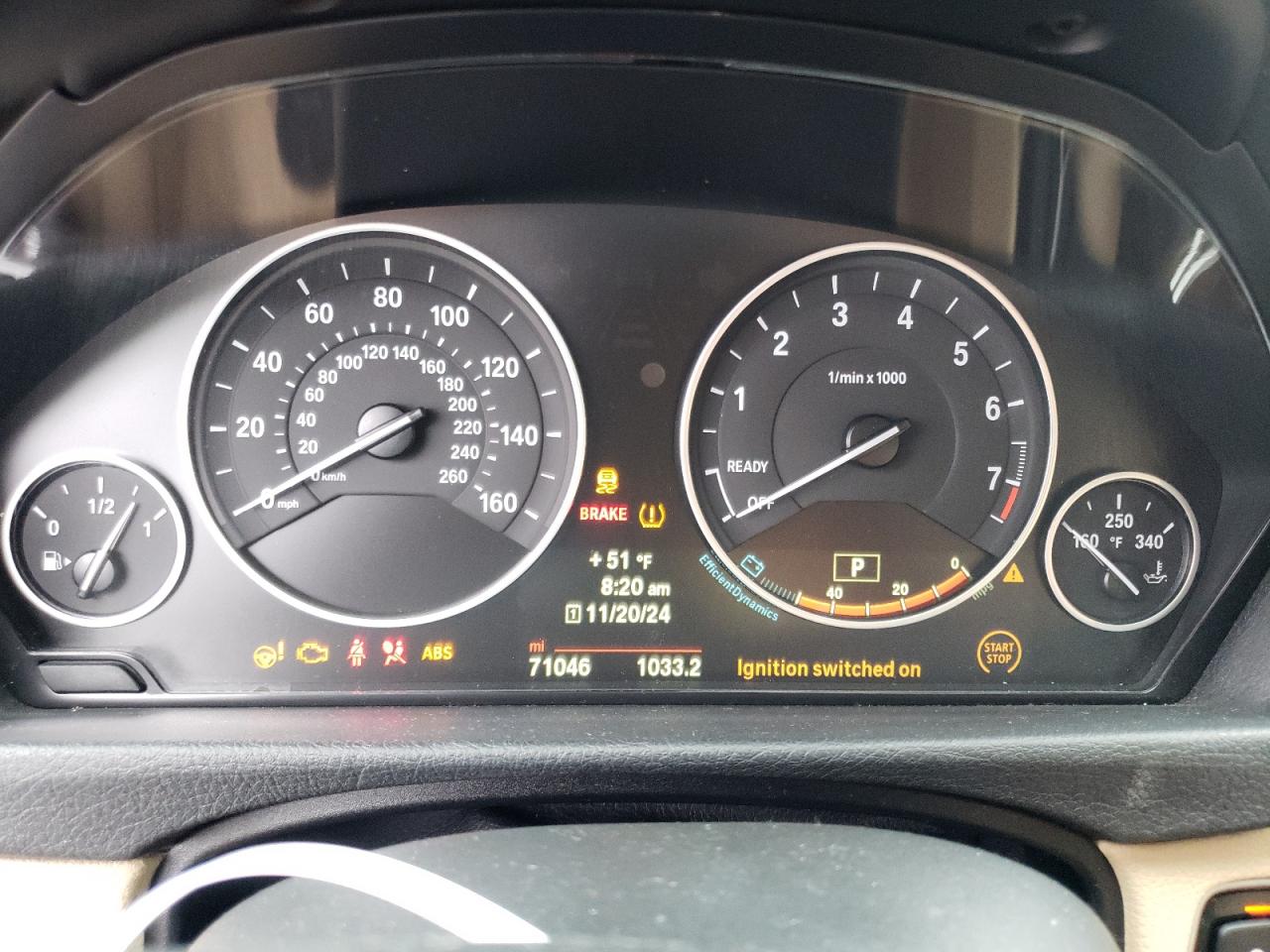 2014 BMW 3er VIN WBA3B3G56ENR84109 Copart auction photo, rear end / front end damage thumbnail 9