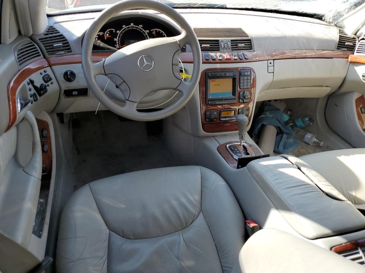 2002 Mercedes-Benz S-klasse VIN WDBNG70J82A237141 Copart auction photo, side / minor dent/scratches damage thumbnail 8
