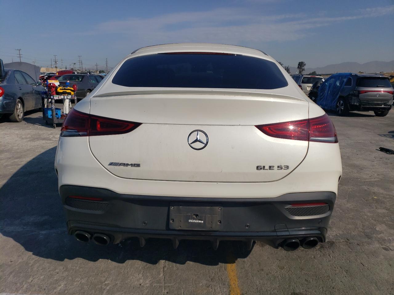 2021 Mercedes-Benz GLE VIN 4JGFD6BB8MA353825 Copart auction photo, all over damage thumbnail 6