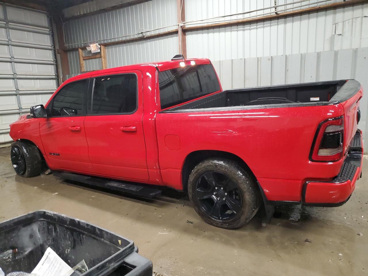 2021 RAM 1500 VIN 1C6SRFFT6MN578395 Copart auction photo, front end / undercarriage damage thumbnail 2