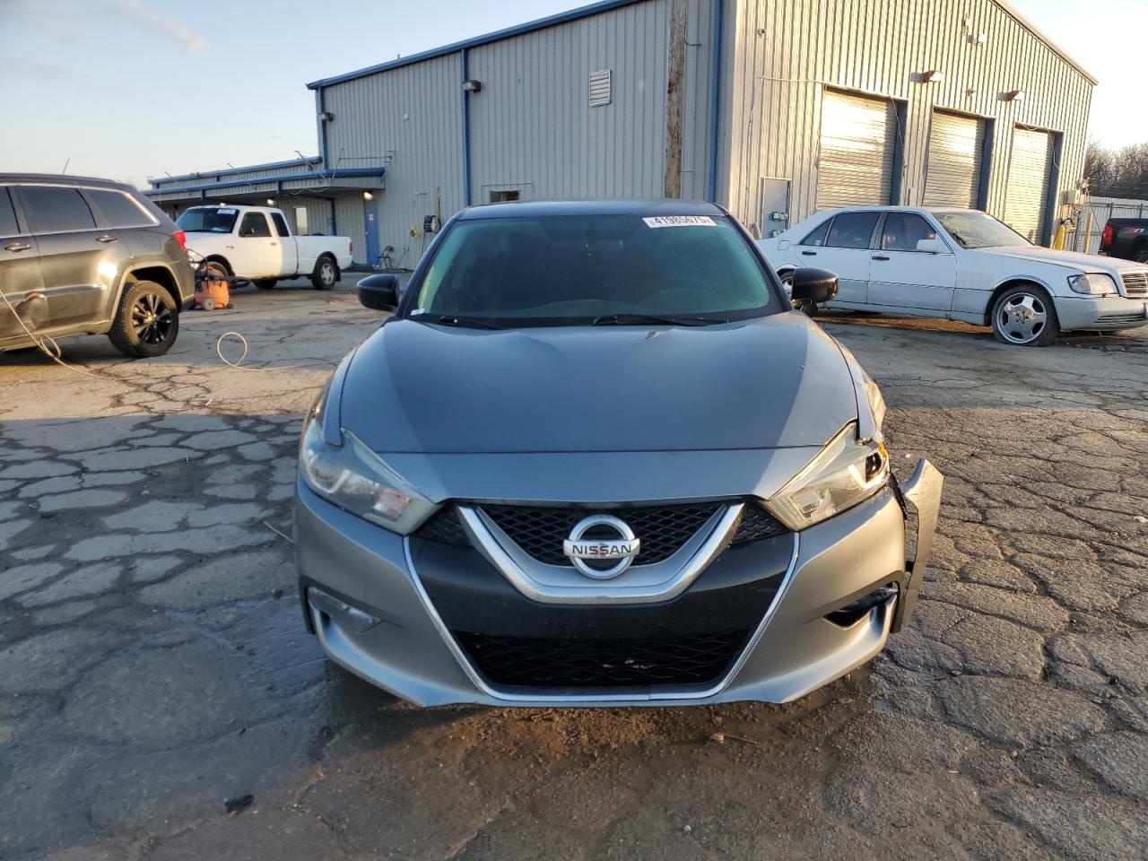 2016 Nissan Maxima VIN 1N4AA6AP4GC419886 Copart auction photo, front end / side damage thumbnail 5