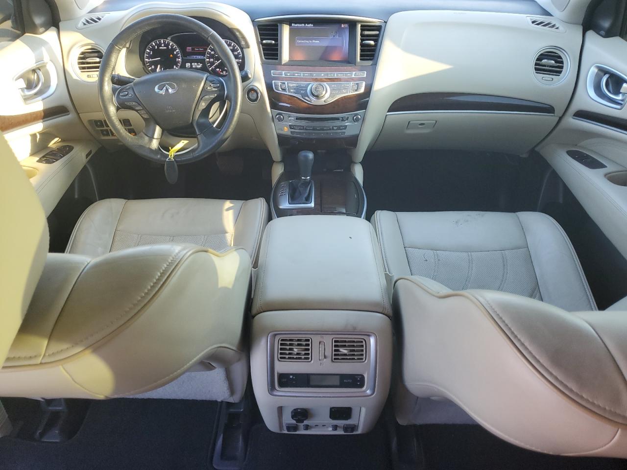 2015 Infiniti QX60 VIN 5N1AL0MNXFC520940 Copart auction photo, front end damage thumbnail 8