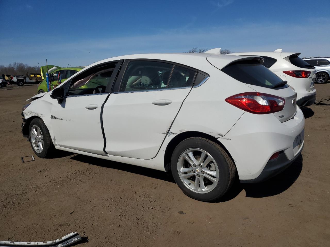 2018 Chevrolet Cruze VIN 3G1BE6SM8JS587788 Copart auction photo, front end / minor dent/scratches damage thumbnail 2