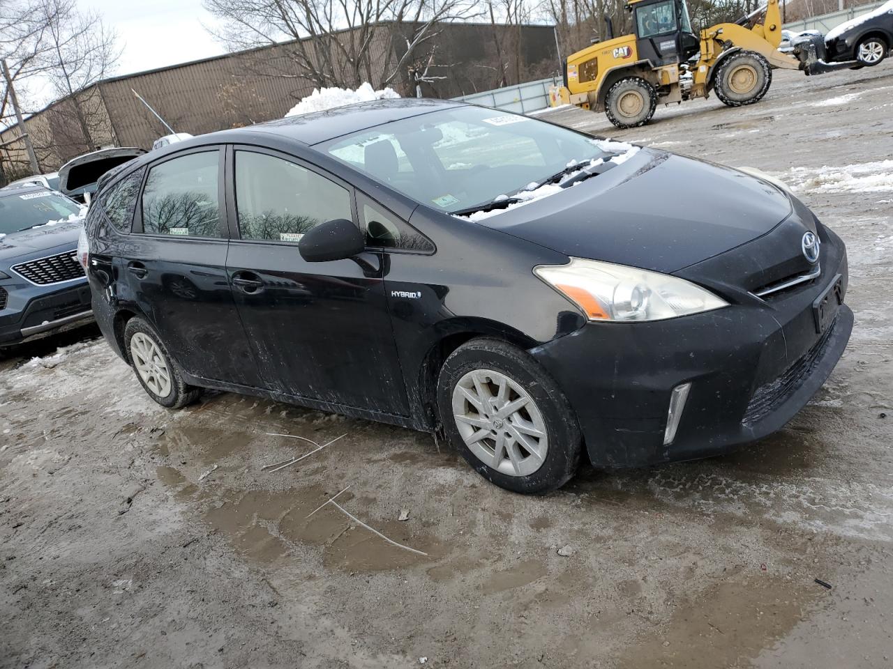 2014 Toyota Prius VIN JTDZN3EU0E3323783 Copart auction photo, side damage thumbnail 4