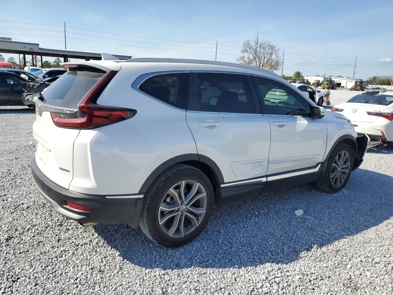 2020 Honda CR-V VIN 7FARW1H9XLE018059 Copart auction photo, front end damage thumbnail 3