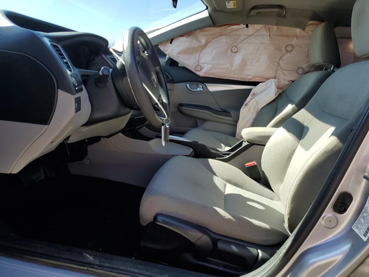 2014 Honda Civic VIN 2HGFB2F82EH524932 Copart auction photo, side damage thumbnail 7