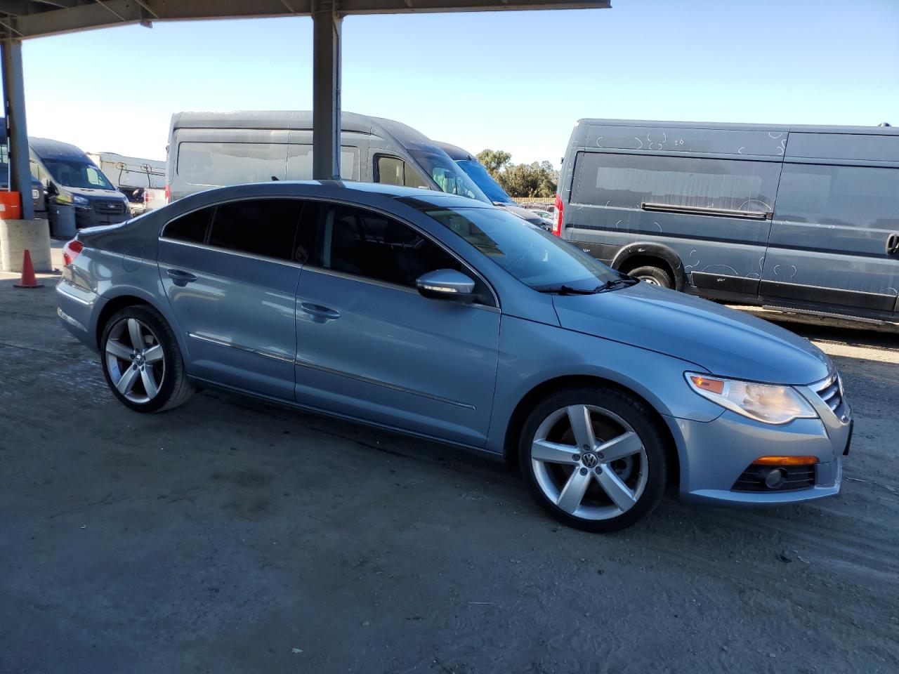 2012 Volkswagen Passat CC VIN WVWHP7AN4CE517066 Copart auction photo, minor dent/scratches damage thumbnail 4