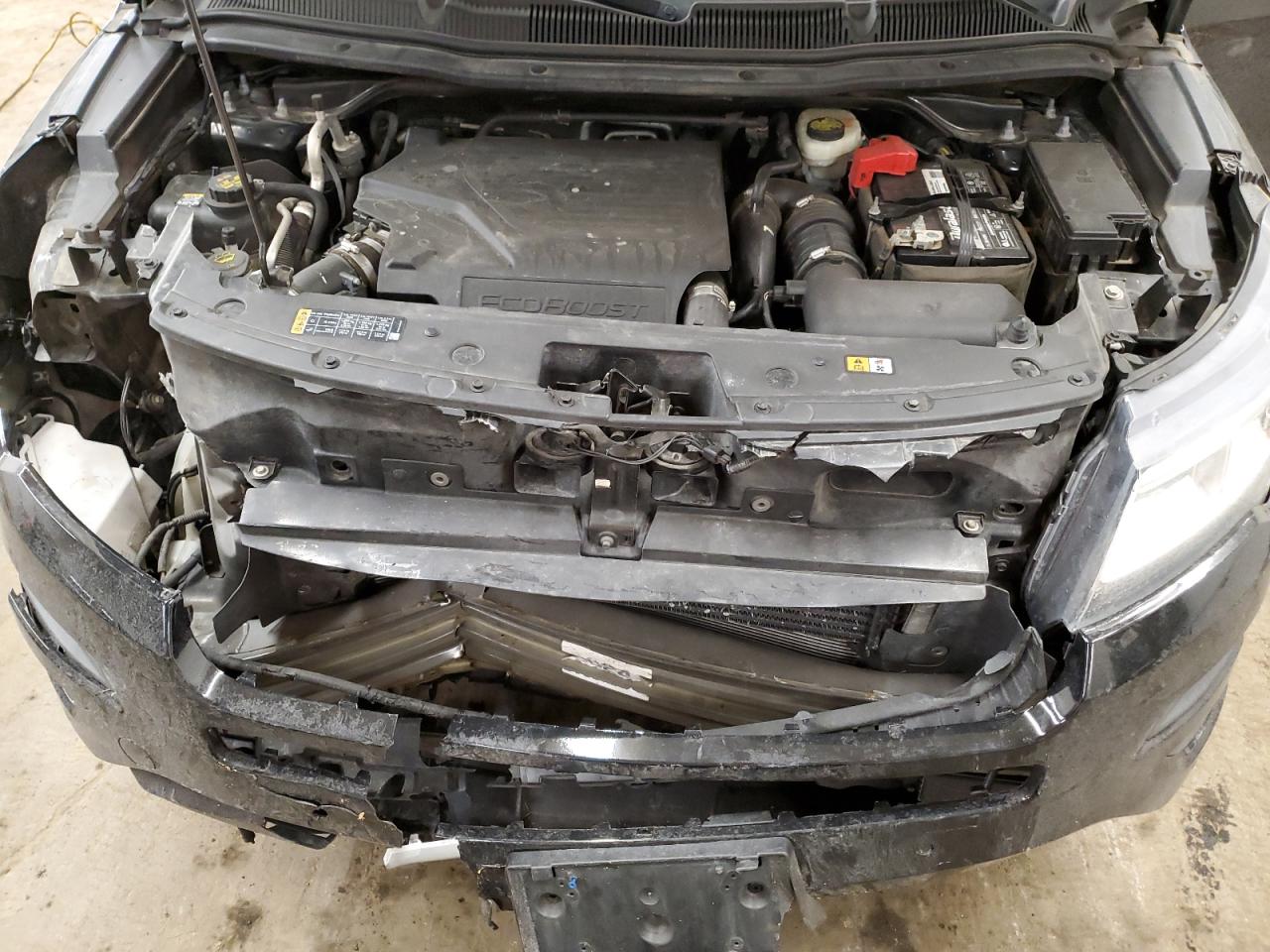 2016 Ford Explorer VIN 1FM5K8HT1GGC22492 Copart auction photo, front end damage thumbnail 12