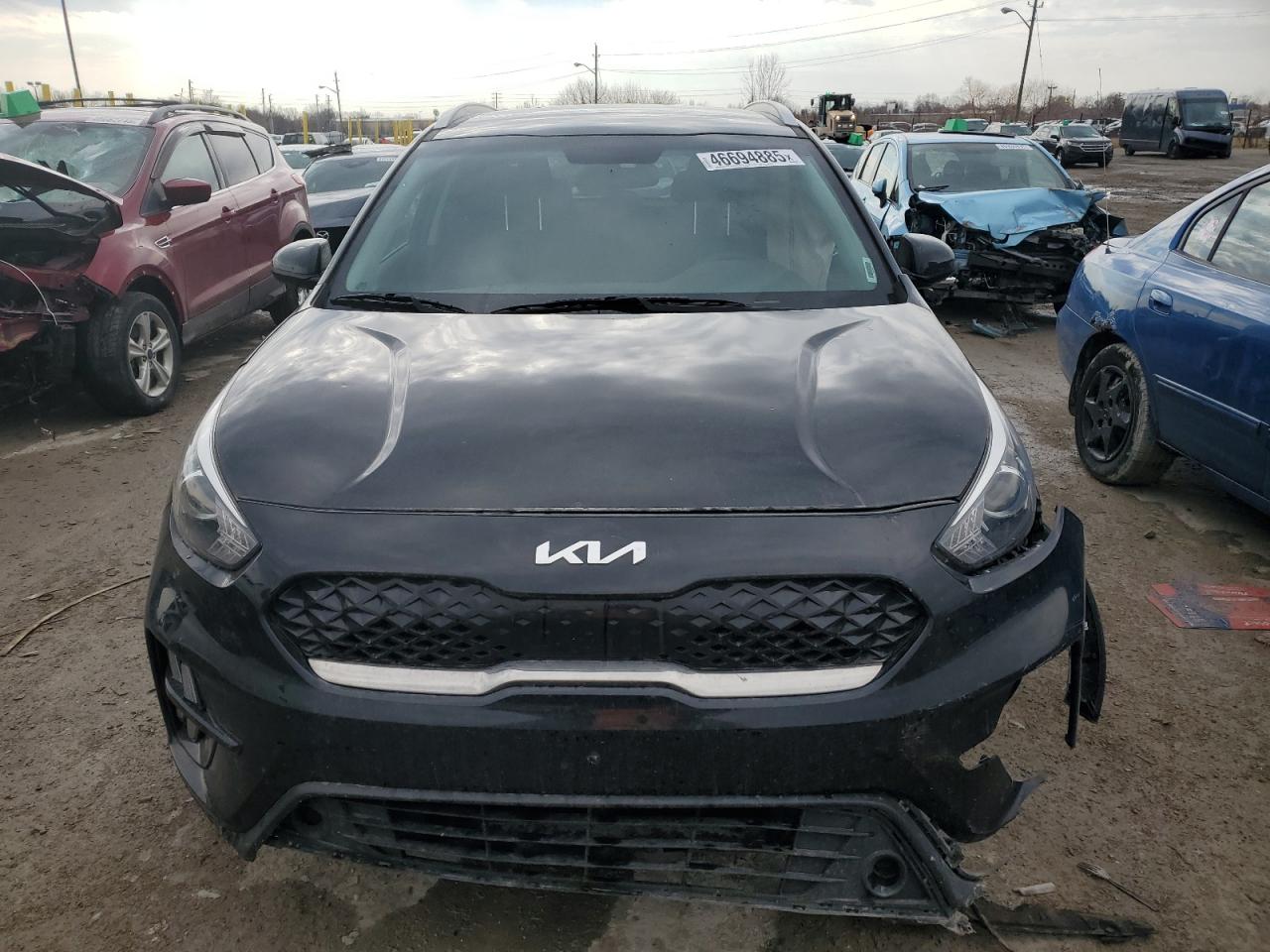 2022 KIA Niro VIN KNDCB3LC9N5512283 Copart auction photo, all over / mechanical damage thumbnail 5