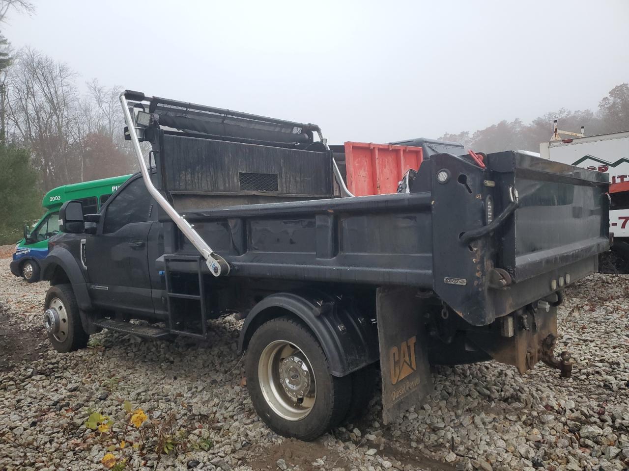 2022 Ford F450 VIN 1FDUF4HT2NDA08456 Copart auction photo, front end / side damage thumbnail 2