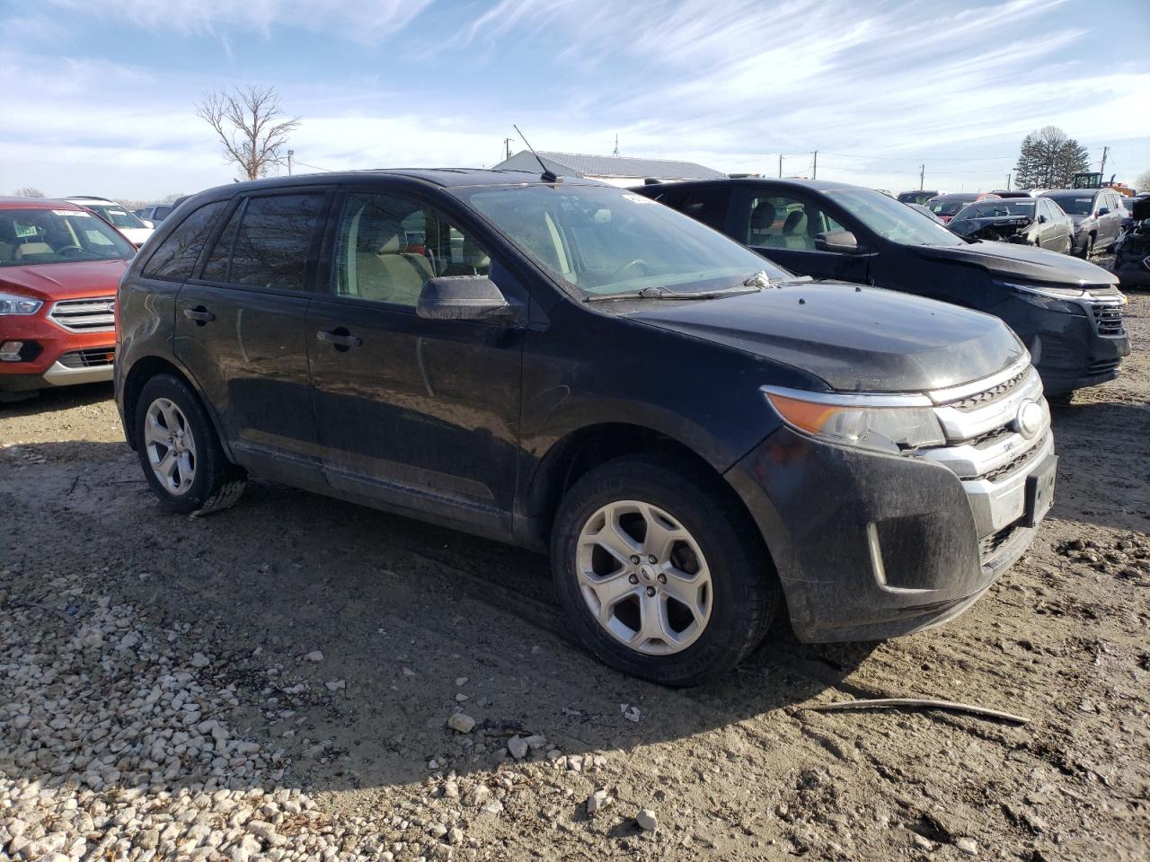 2012 Ford Edge VIN 2FMDK4JCXCBA93989 Copart auction photo, front end / minor dent/scratches damage thumbnail 4