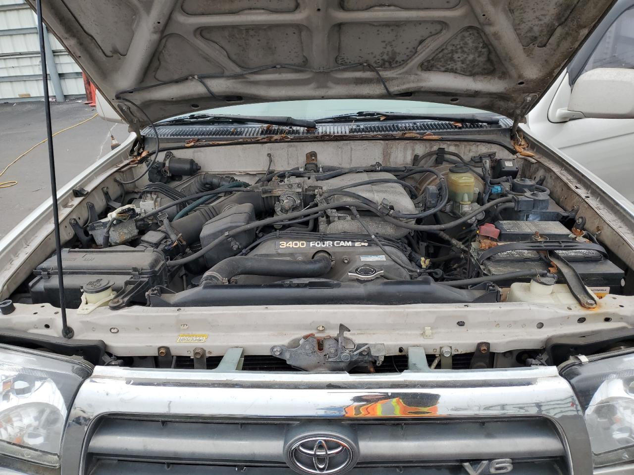 1998 Toyota 4Runner VIN JT3HN87R6W0189905 Copart auction photo, undercarriage / rear end damage thumbnail 13