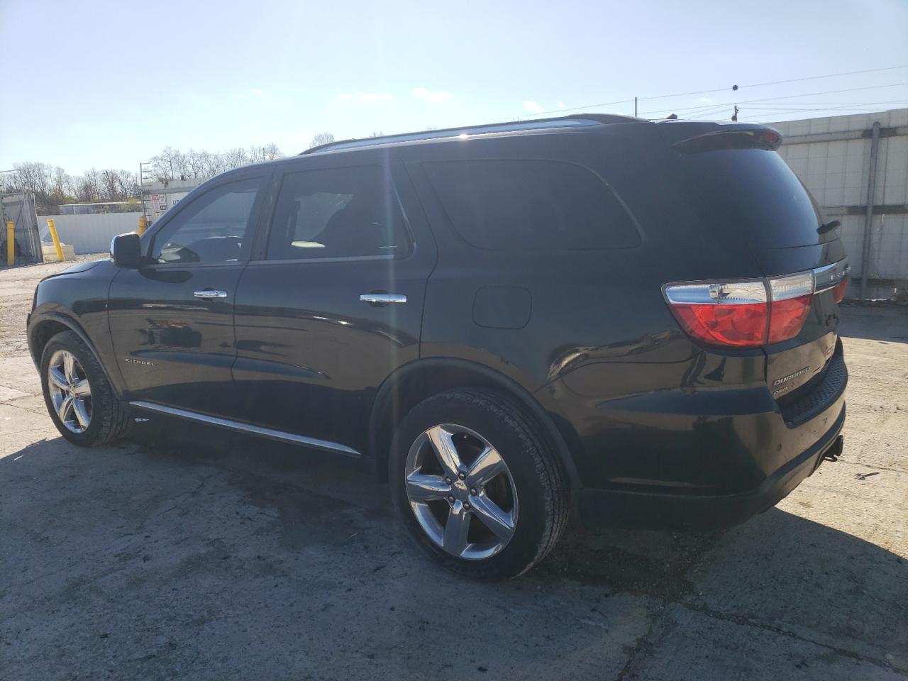 2012 Dodge Durango VIN 1C4RDJEG7CC151878 Copart auction photo, front end / minor dent/scratches damage thumbnail 2