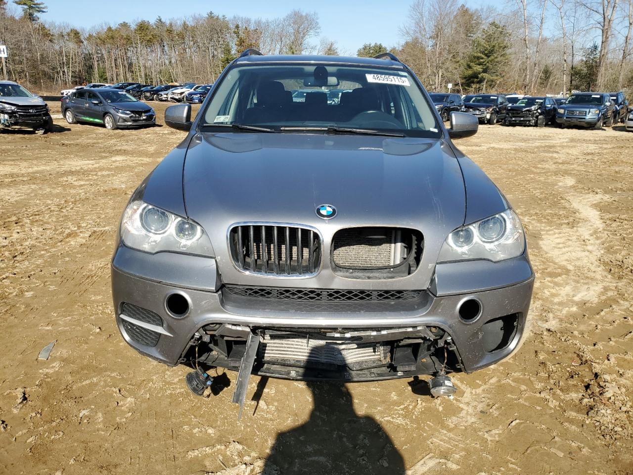 2013 BMW X5 VIN 5UXZV4C54D0B24805 Copart auction photo, front end / minor dent/scratches damage thumbnail 5
