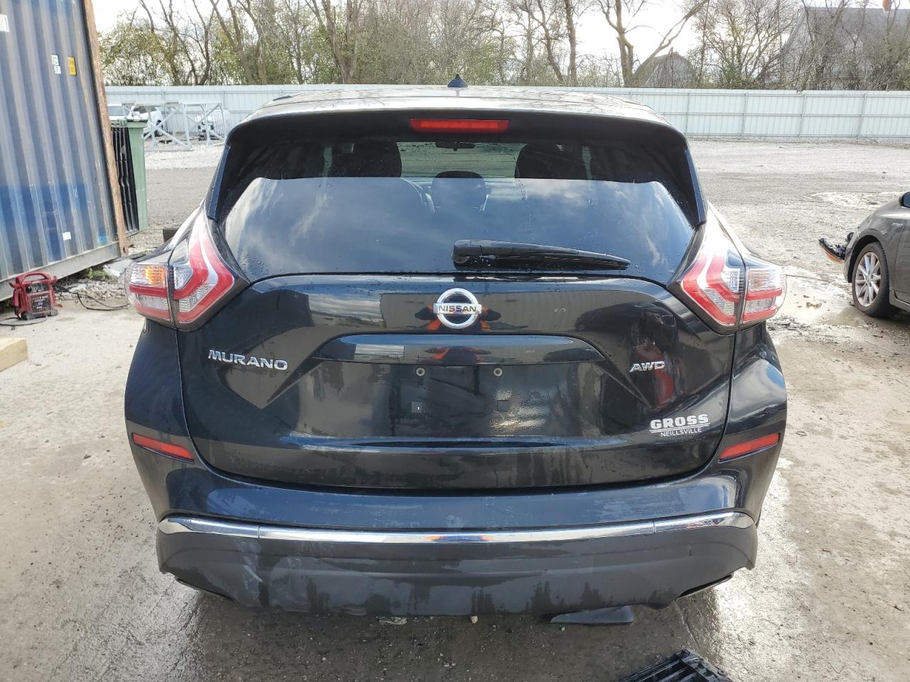 2016 Nissan Murano VIN 5N1AZ2MH2GN122812 Copart auction photo, front end damage thumbnail 6