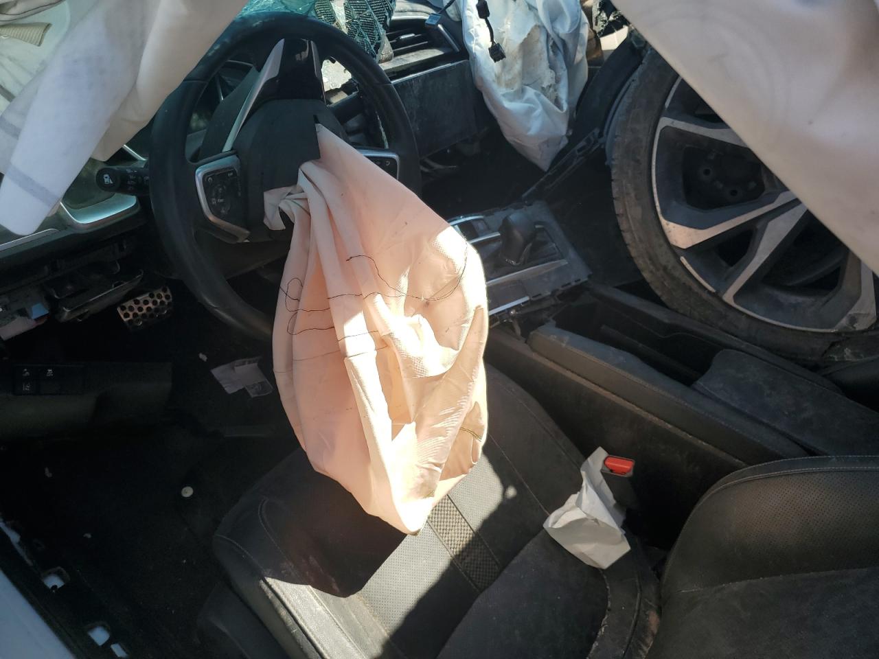 2019 Honda Civic VIN JHMFC1F9XKX014493 Copart auction photo, all over damage thumbnail 8