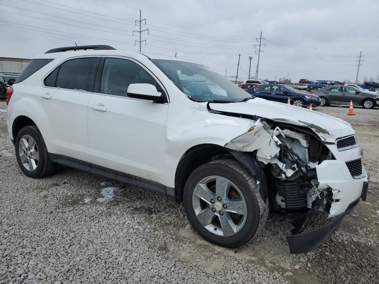 2013 Chevrolet Equinox VIN 2GNFLNE32D6274290 Copart auction photo, front end damage thumbnail 4